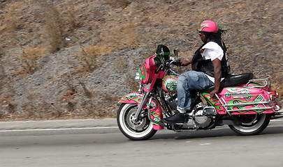 Image showing Biker