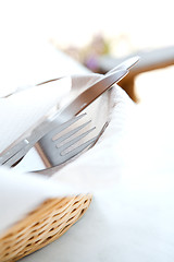 Image showing Close-up of cutlery