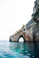 Image showing Blue caves Zakynthos