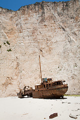 Image showing Shipwreck beach