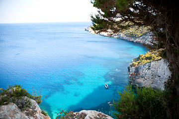 Image showing Beautiful view of coastline in Zakynthos
