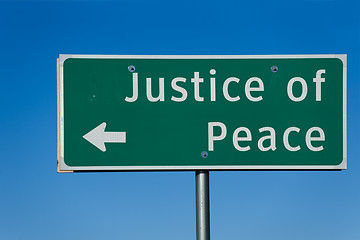 Image showing Justice of Peace