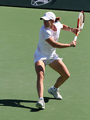 Image showing Justine Henin-Hardenne at Pacific Life Open