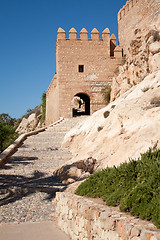 Image showing Almeria Alcazaba