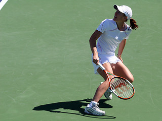 Image showing Justine Henin-Hardenne at Pacific Life Open