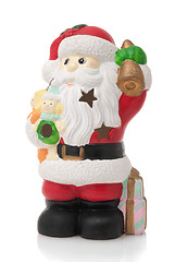 Image showing Ceramic Santa Claus