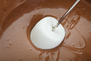 Image showing Chocolate Fondue