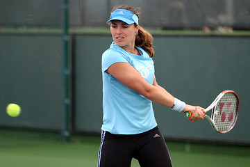 Image showing Martina Hingis at Pacific Life Open