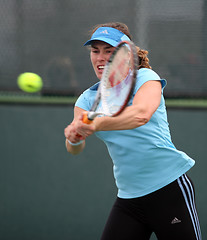 Image showing Martina Hingis at Pacific Life Open