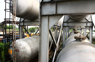Image showing gas storage tanks