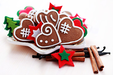 Image showing Christmas gingerbreads