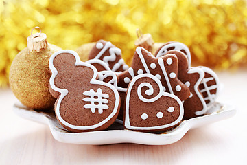 Image showing Christmas gingerbreads