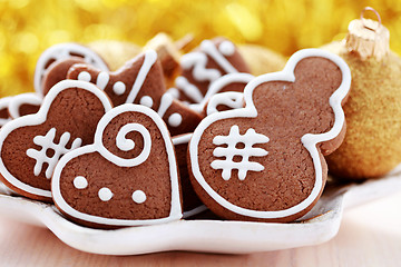 Image showing Christmas gingerbreads