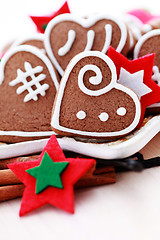 Image showing Christmas gingerbreads