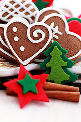 Image showing Christmas gingerbreads