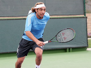 Image showing Marcos Baghdatis  at Pacific Life Open