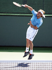 Image showing Marcos Baghdatis  at Pacific Life Open