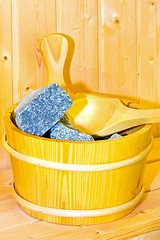 Image showing Sauna bucket