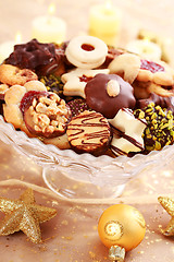 Image showing Delicious Christmas cookies