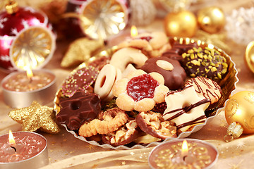 Image showing Delicious Christmas cookies