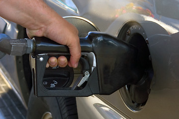 Image showing Pumping Gas