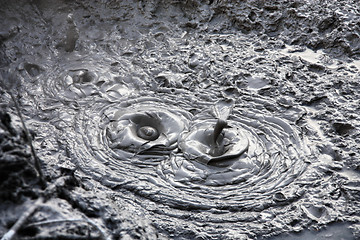 Image showing Boiling mud