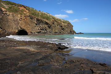 Image showing New Zealand beach