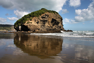 Image showing New Zealand beach