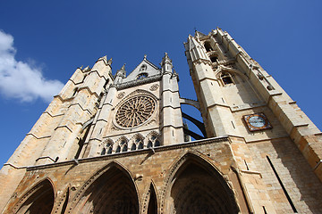 Image showing Leon cathedral