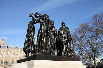 Image showing Rodin sculpture