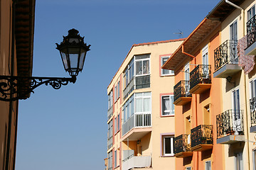 Image showing Mediterranean town