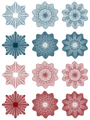 Image showing guilloche - rosettes