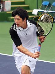 Image showing Kevin Kim at Pacific Life Open