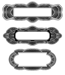 Image showing Guilloche design elements