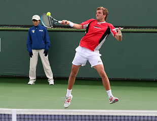 Image showing Julien Benneteau at Pacific Life open