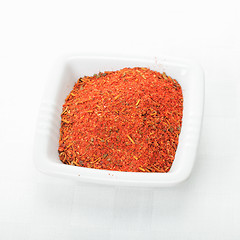 Image showing Spice mixture for fish courses