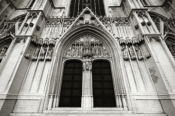 Image showing Brussels cathedral