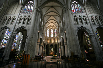 Image showing Brussels cathedral