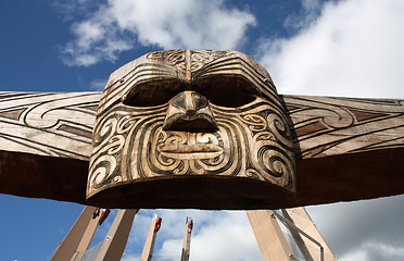 Image showing Maori tribal art