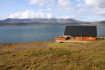 Image showing Fiord in Iceland