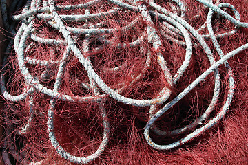 Image showing Fishing net