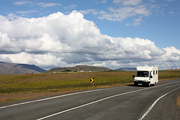 Image showing Motorhome, Iceland