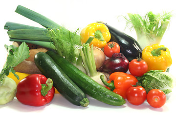 Image showing Vegetable shopping