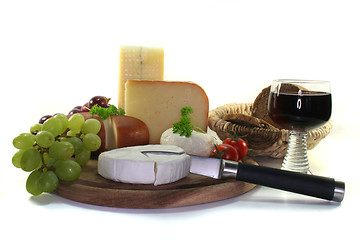 Image showing Cheese Assortment