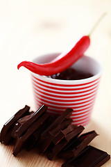 Image showing spicy hot chocolate