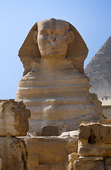 Image showing Sphinx and Pyramid