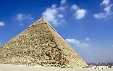 Image showing giza pyramids, cairo, egypt