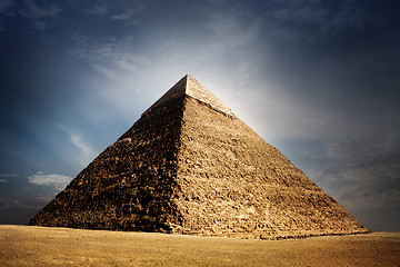 Image showing giza pyramids, cairo, egypt 