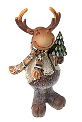 Image showing Christmas Moose