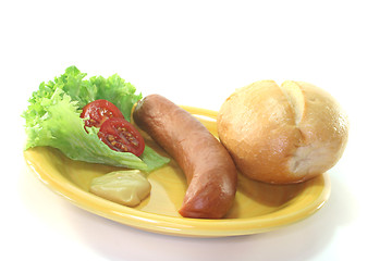 Image showing Frankfurter sausages